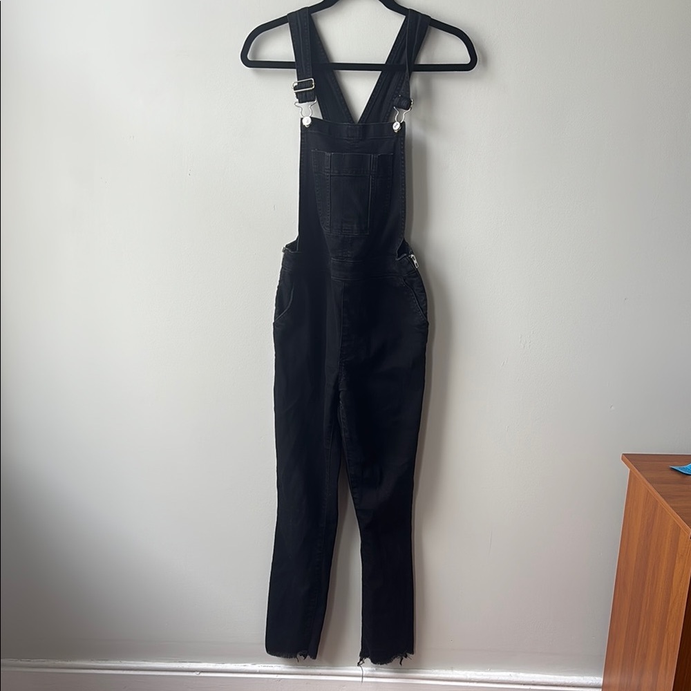 Abercrombie & Fitch Black Overalls Denim Style